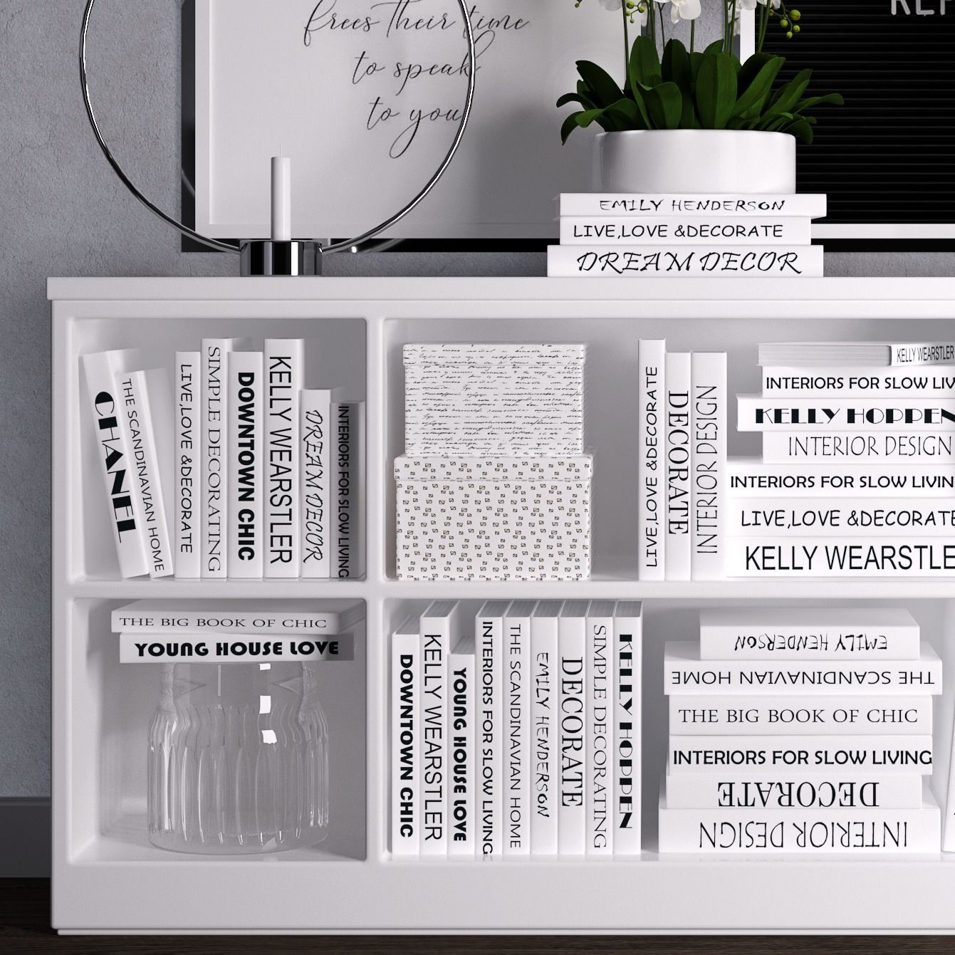 Decoration set 12 3D model_3