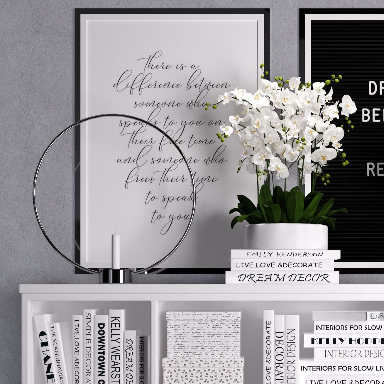 Decoration set 12 3D model_2