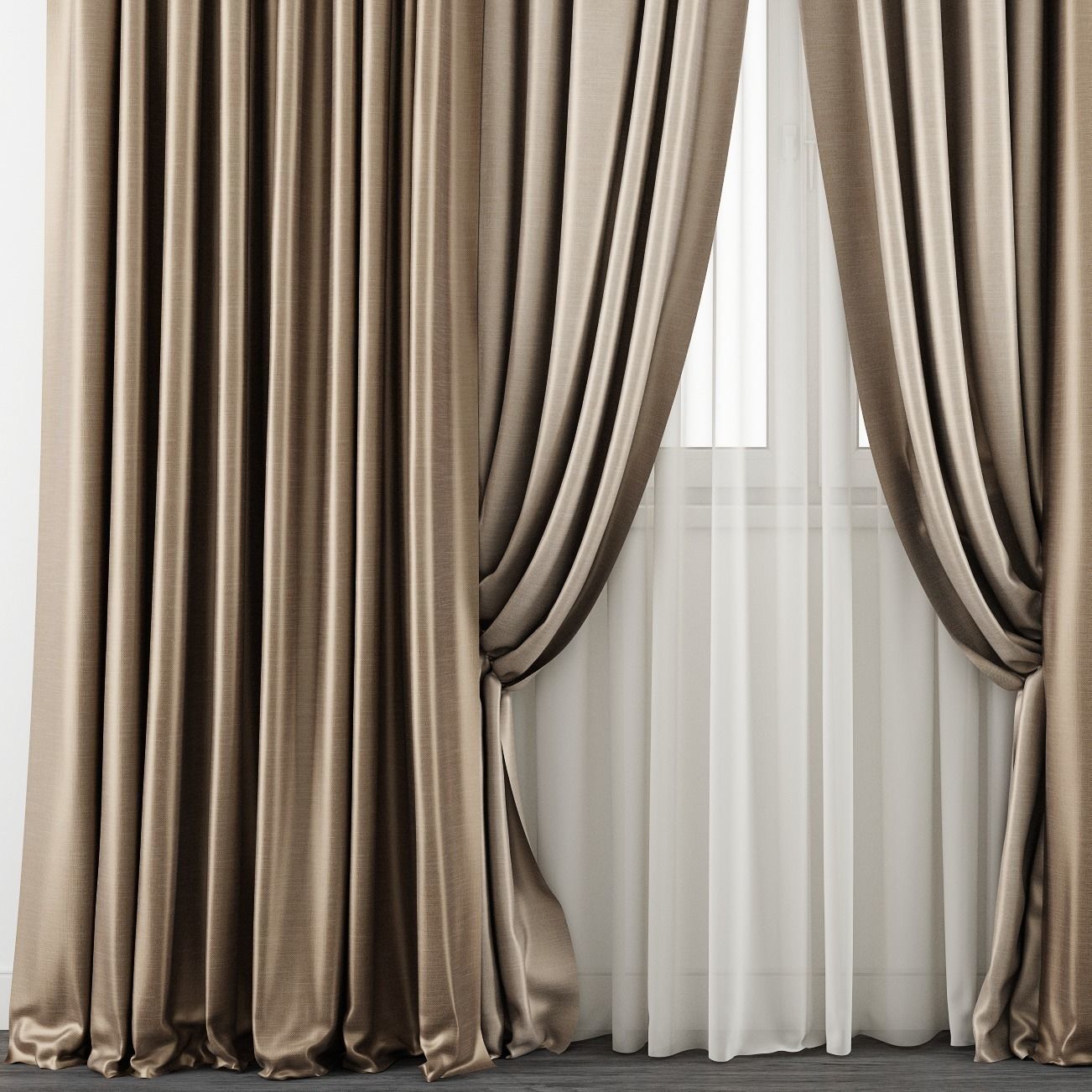 Curtain 26 3D model_2