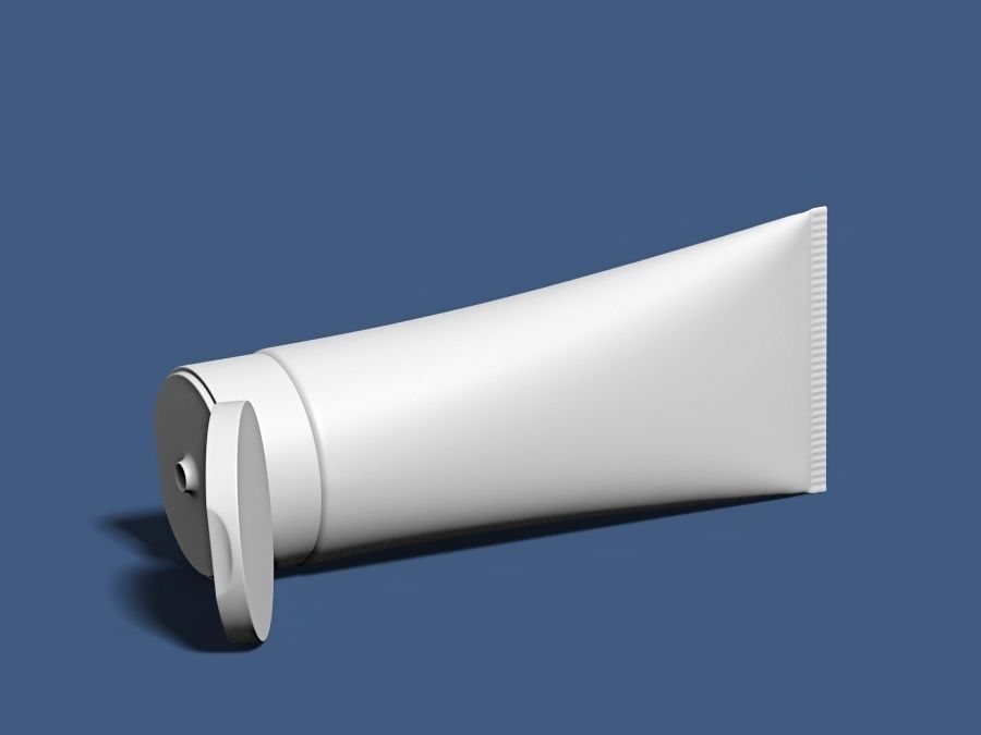 Cosmetic tube 03 3D model_19