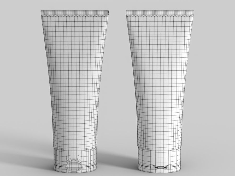Cosmetic tube 03 3D model_22