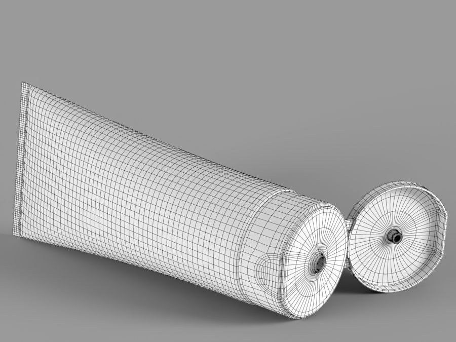 Cosmetic tube 03 3D model_24
