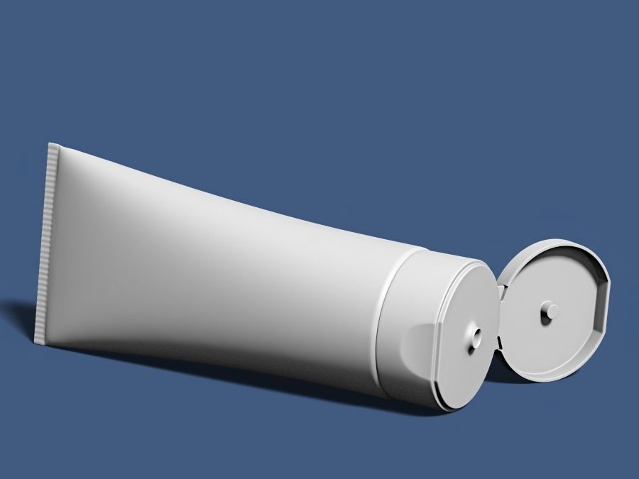 Cosmetic tube 03 3D model_15