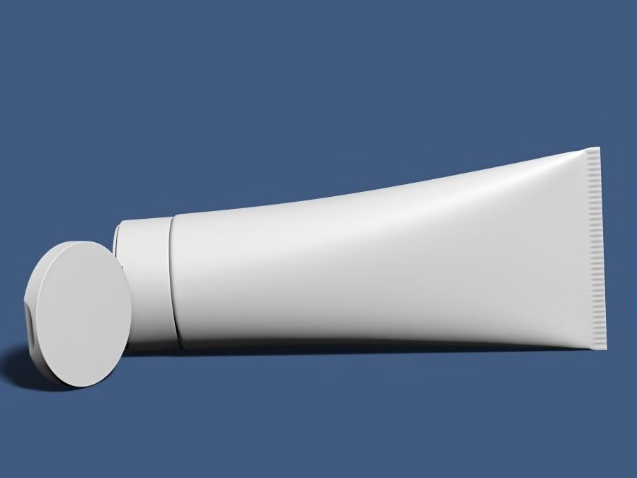 Cosmetic tube 03 3D model_20
