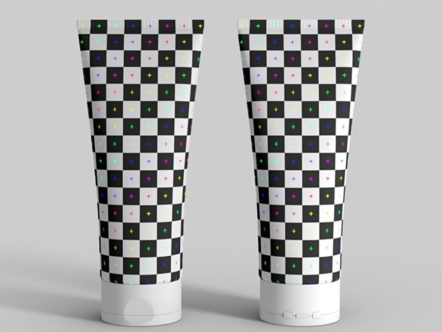 Cosmetic tube 03 3D model_21