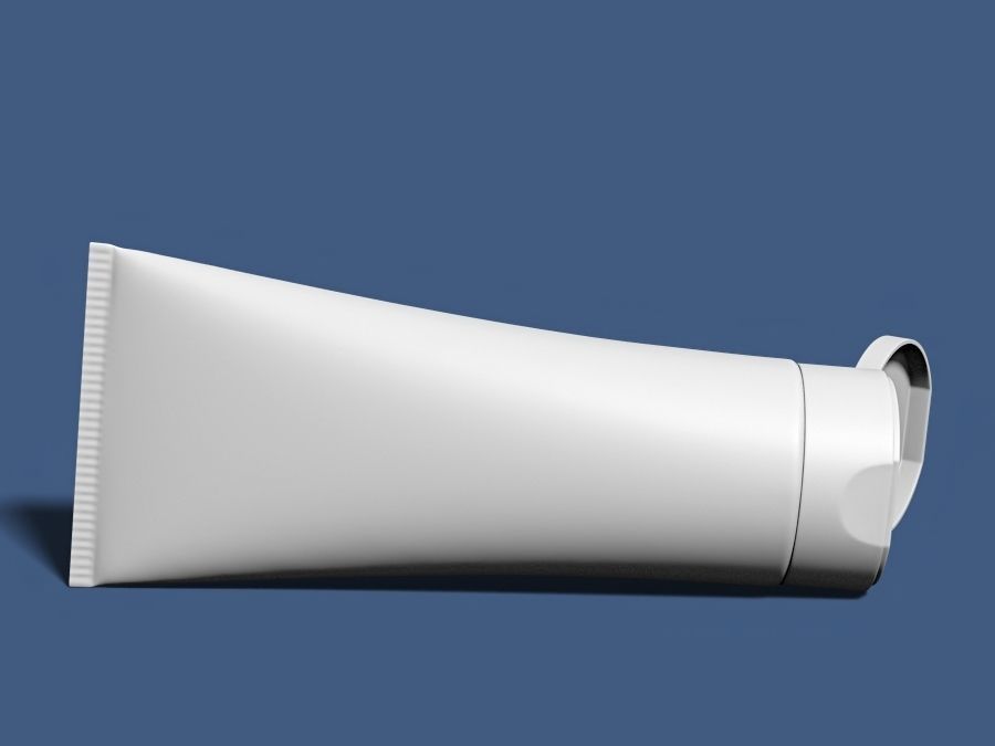 Cosmetic tube 03 3D model_14