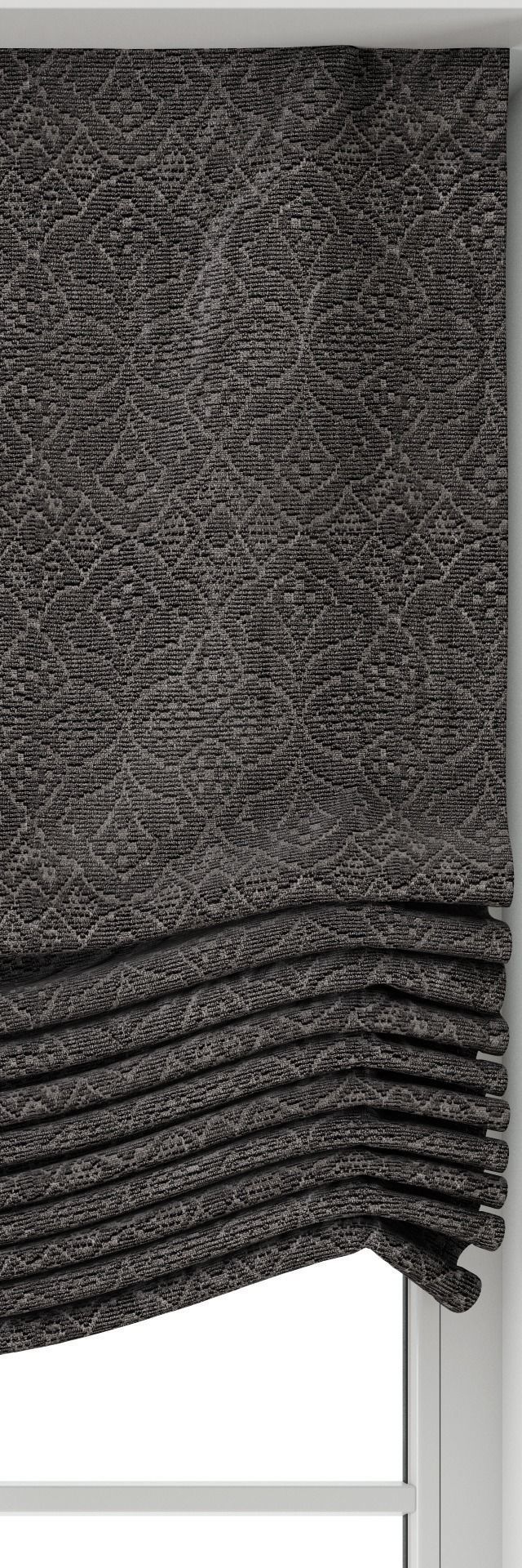 Roman blinds 2 3D model_2