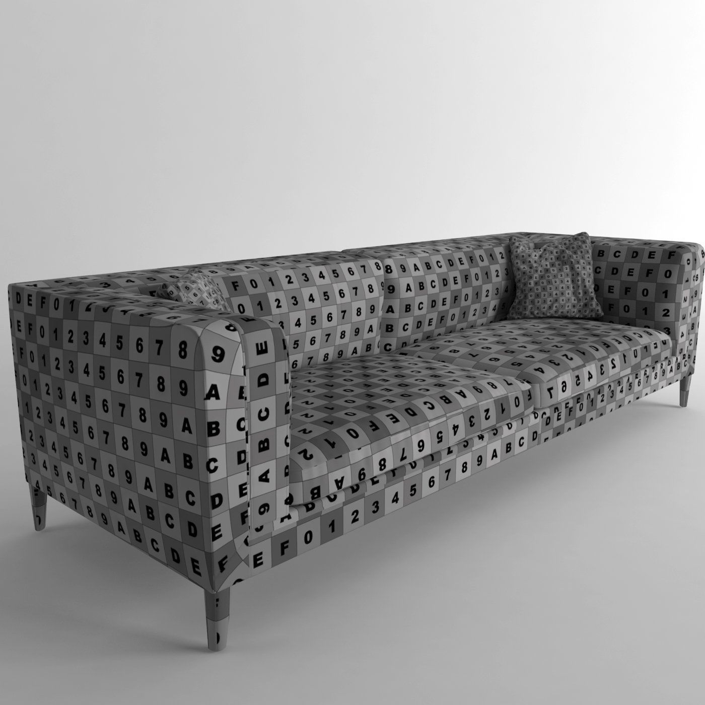 dives sofa B B Italia 3D model_4