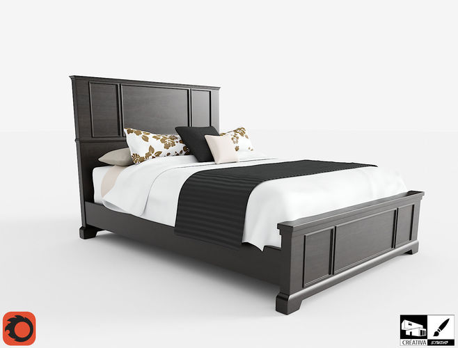 Asian Bedroom Sets Free 3D model