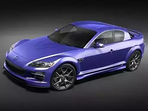 Mazda RX-8 2008 mid-poly