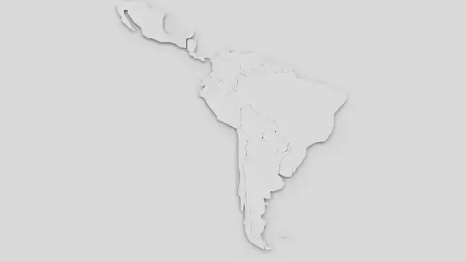 South America Map