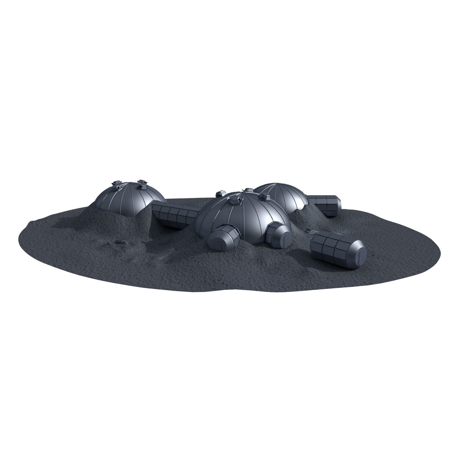 ESA Moon Village 2 3D model_5