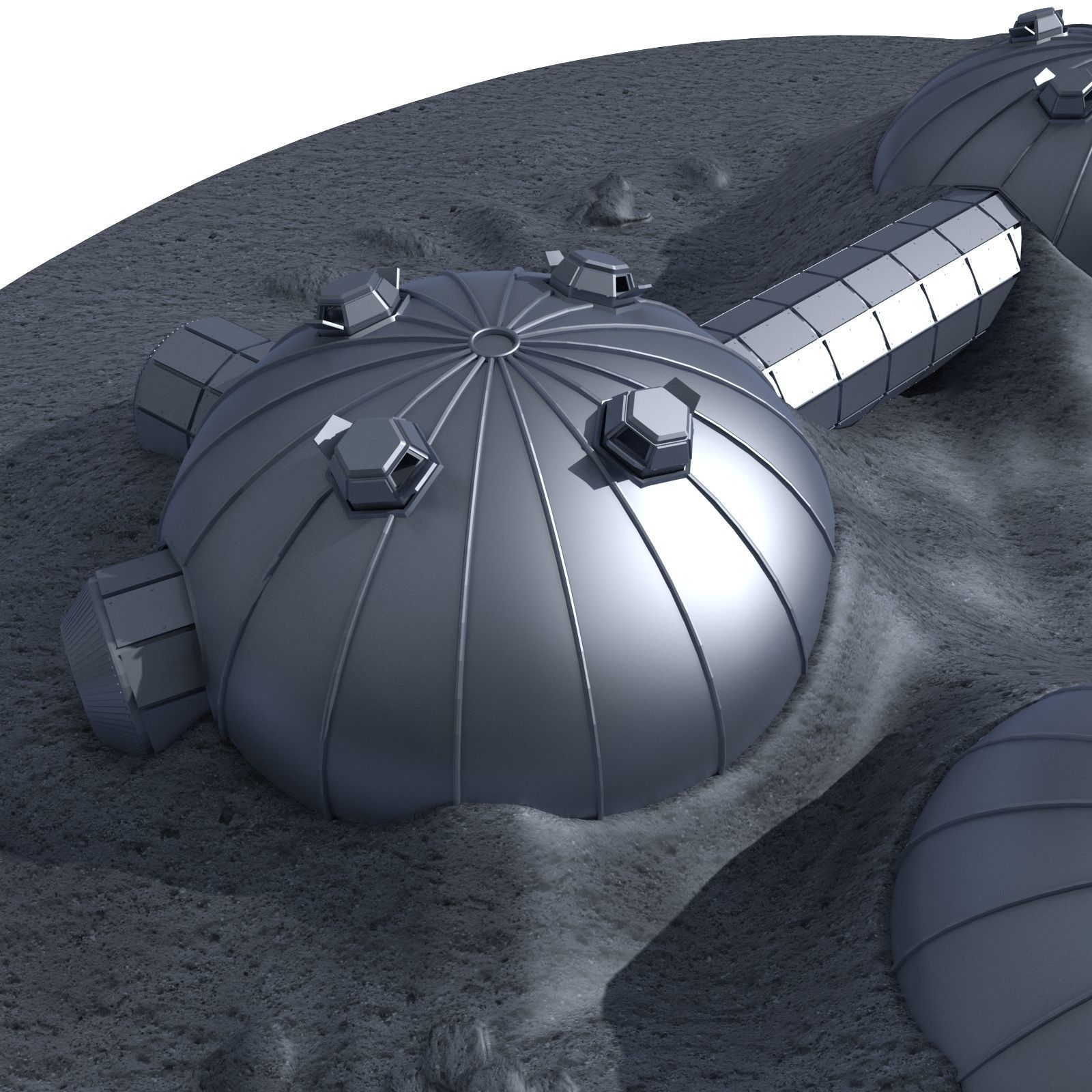 ESA Moon Village 2 3D model_15