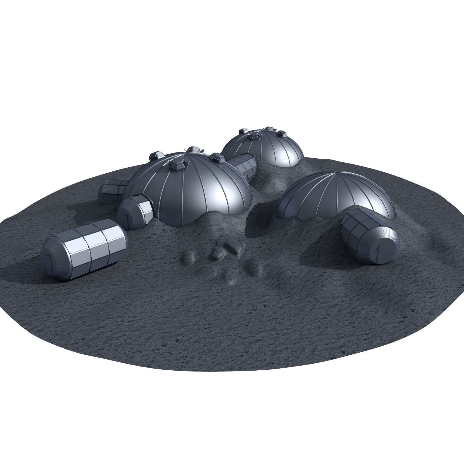 ESA Moon Village 2 3D model_6