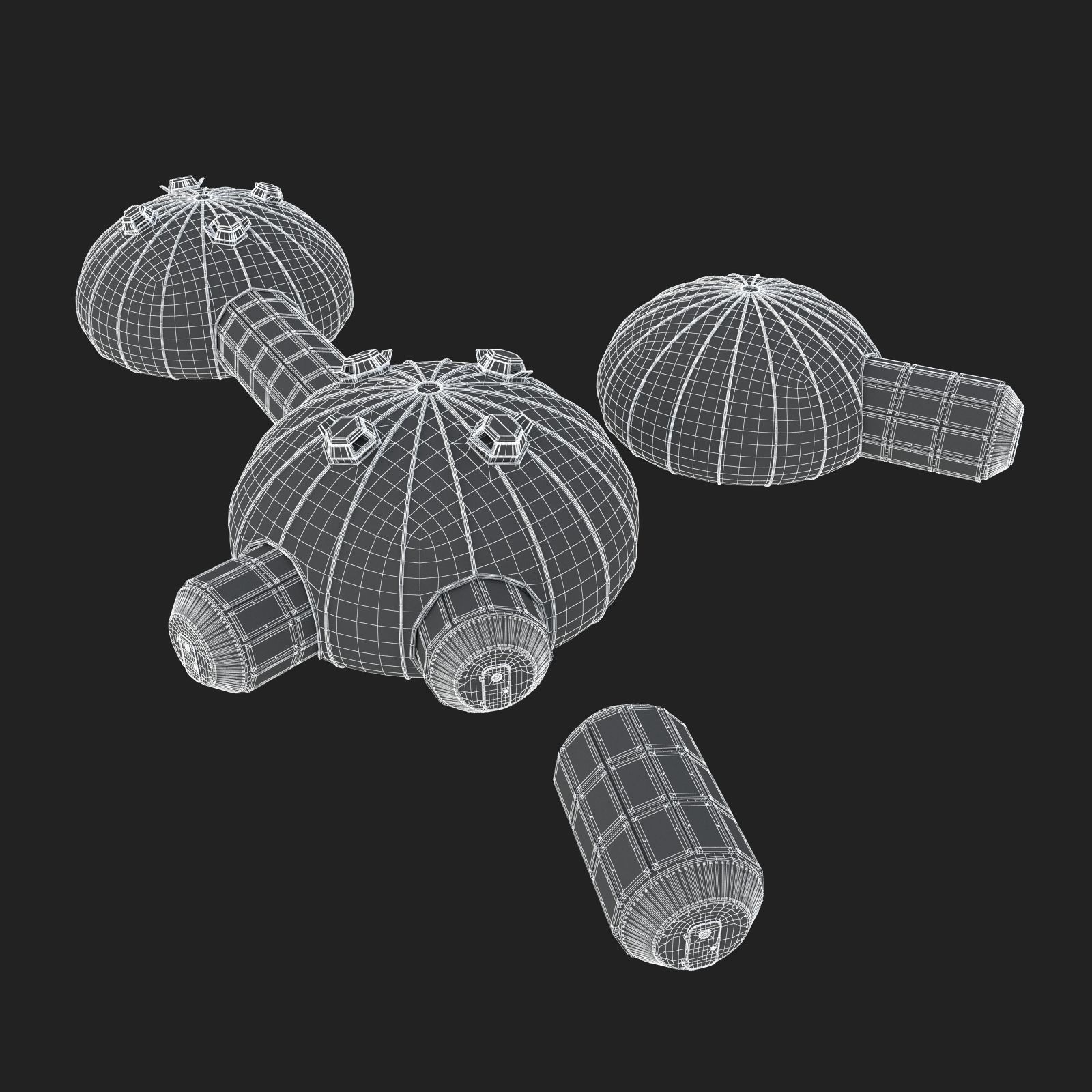 ESA Moon Village 2 3D model_18