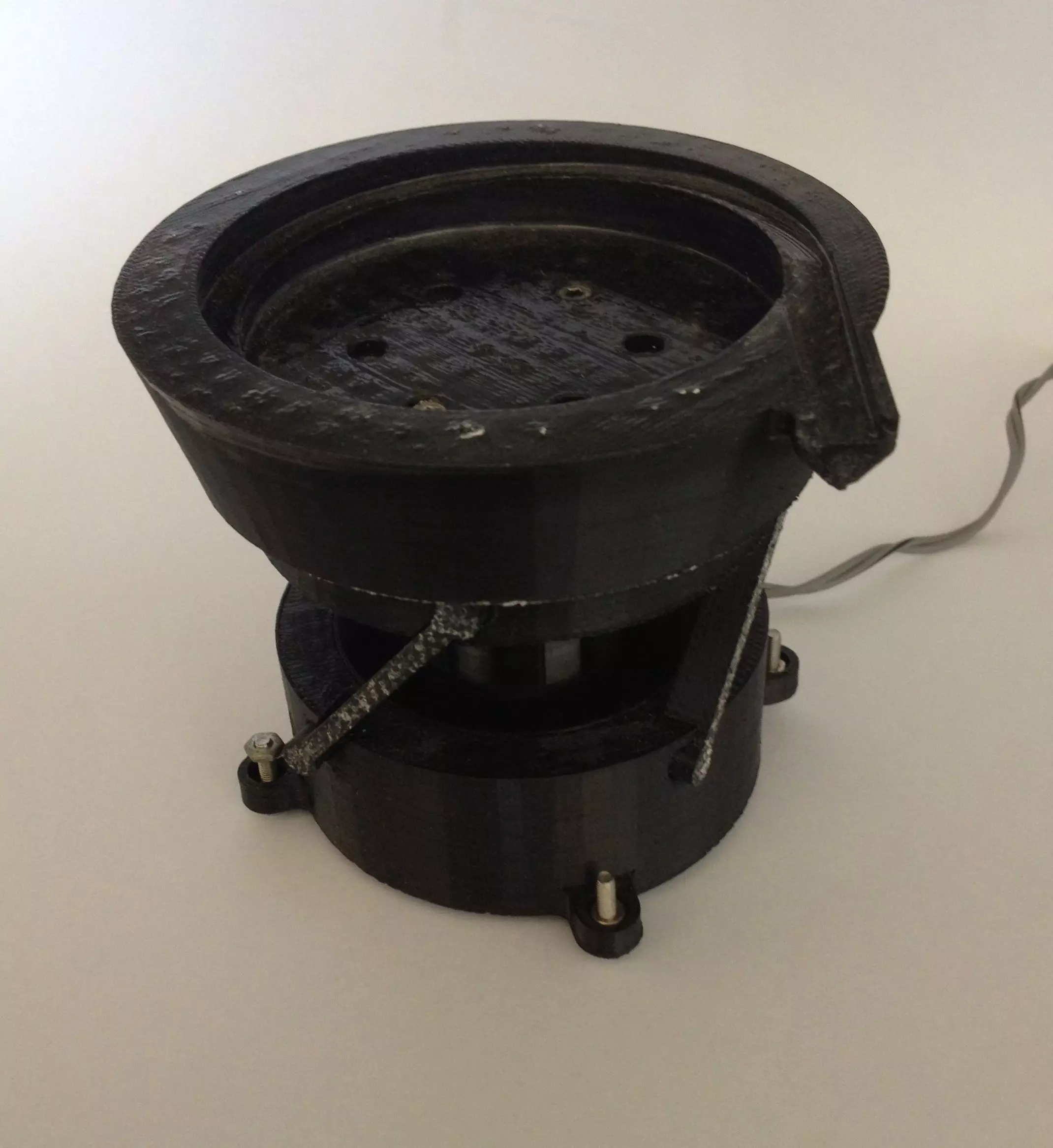 Industrial Vibrating Bowl Feeder - 3d Printed Working Model 3D print model_0