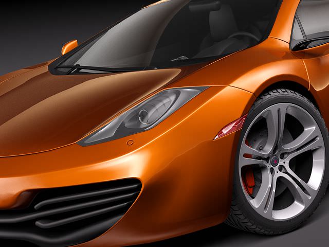 McLaren MP4-12c 2010 3D model_2