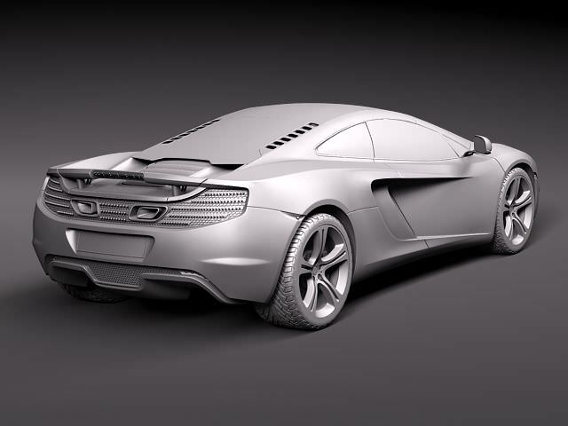 McLaren MP4-12c 2010 3D model_8