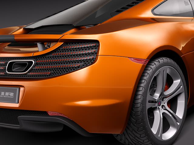 McLaren MP4-12c 2010 3D model_3