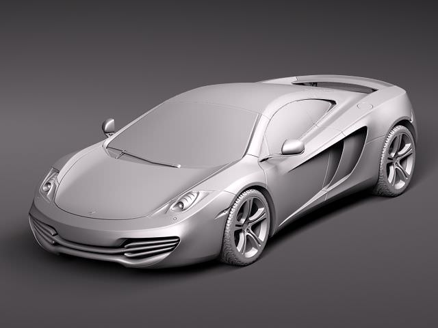 McLaren MP4-12c 2010 3D model_11