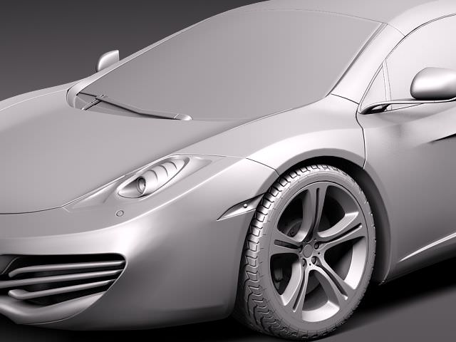 McLaren MP4-12c 2010 3D model_10