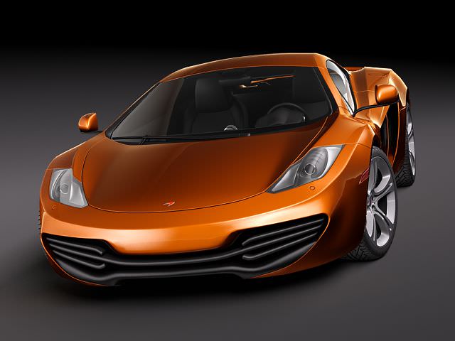 McLaren MP4-12c 2010 3D model_1