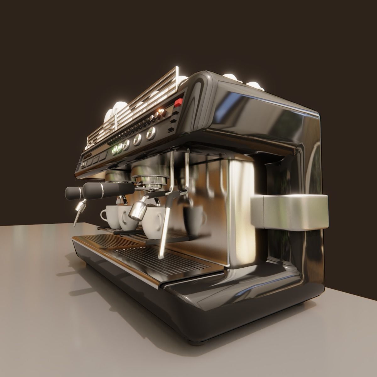 Coffee Maker 3D model_3
