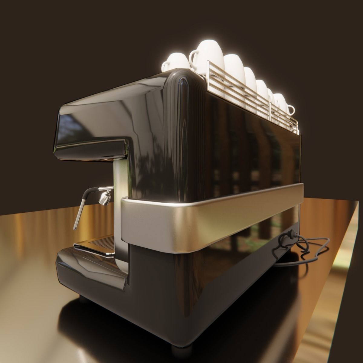 Coffee Maker 3D model_2