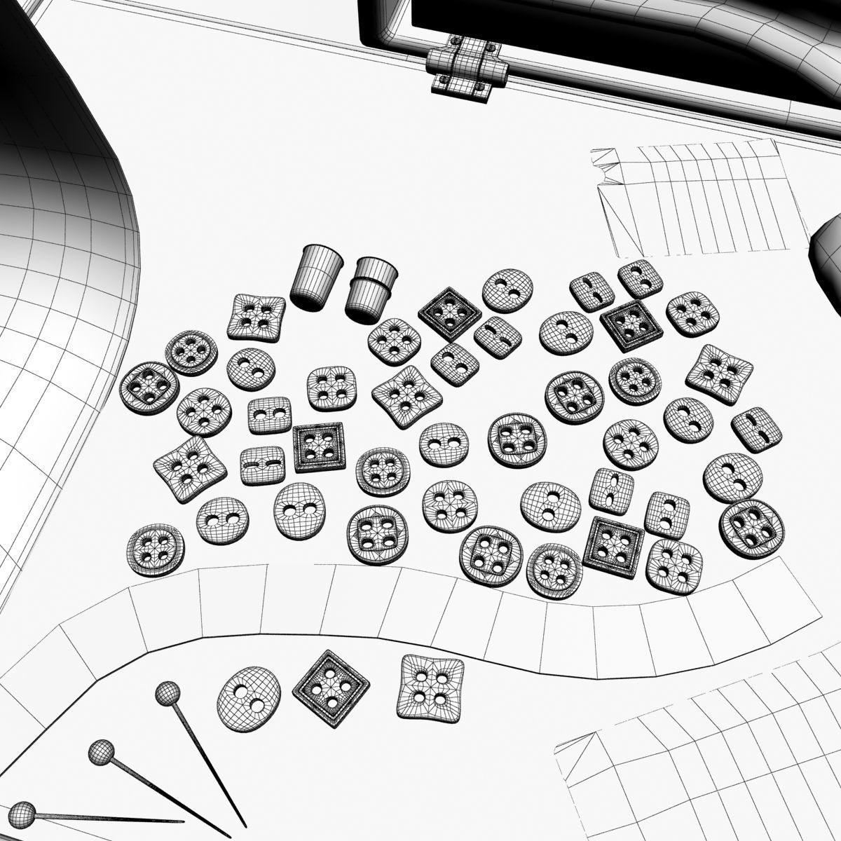 Sewing Box 3D model_9