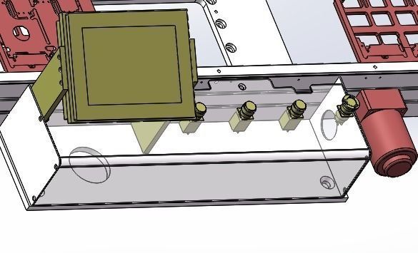 A belt conveyor 3D model_2