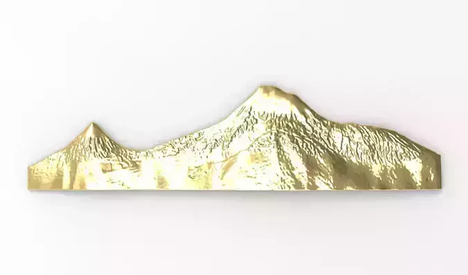 Ararat mountain Masis  Sis  3D print model