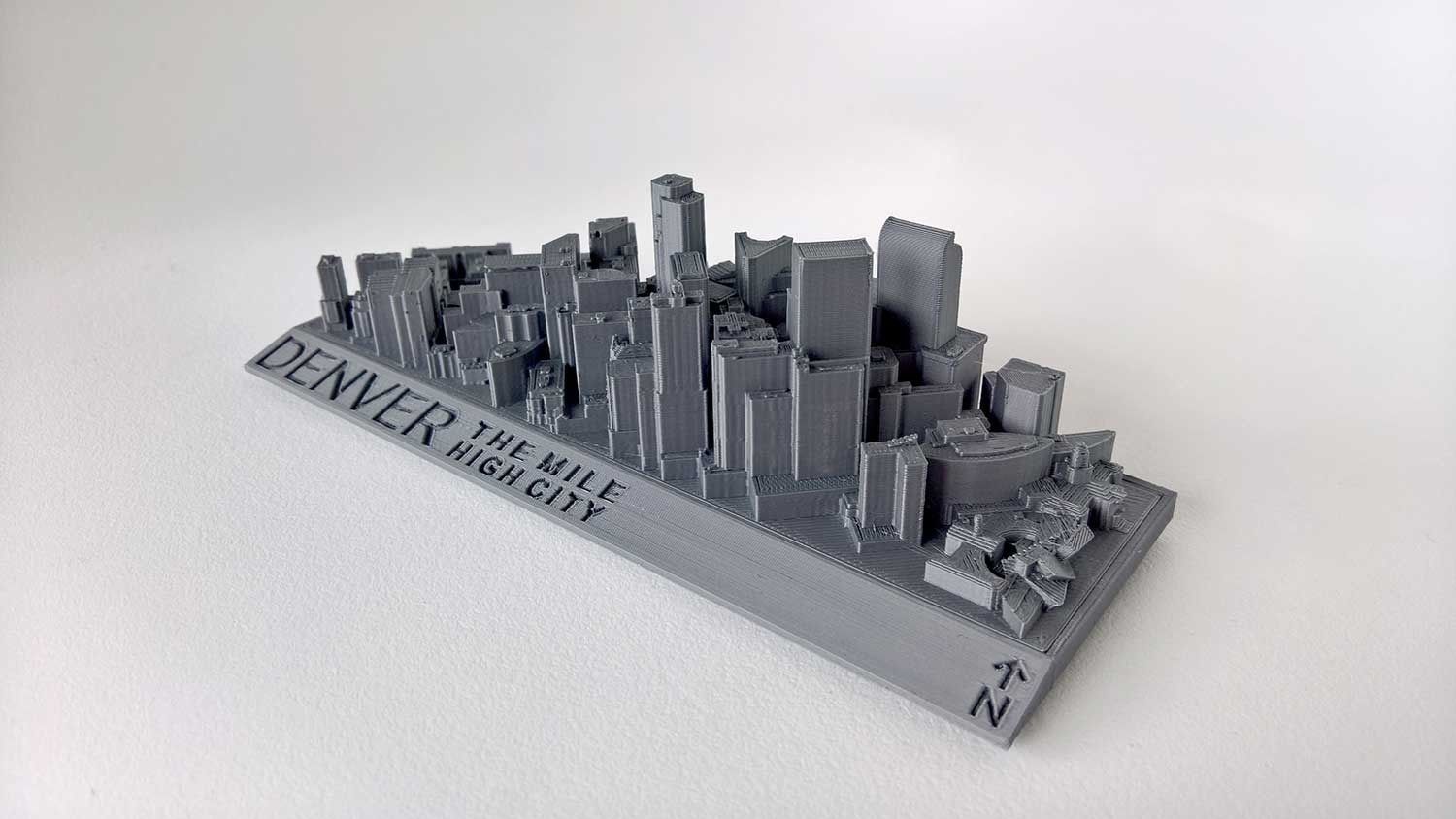 021a - Denver Cityscape -  3D print model_1