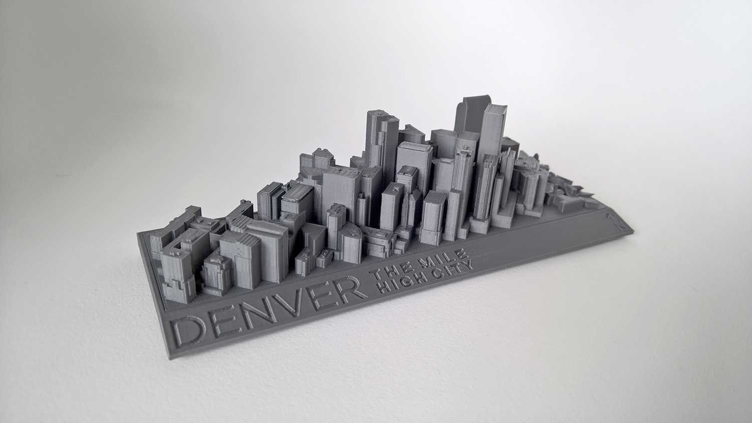 021a - Denver Cityscape -  3D print model_2