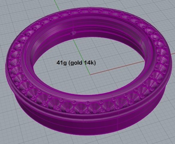 WATCH CROWNED DIAMONDS 3D PRINTABLE 3D print model_19