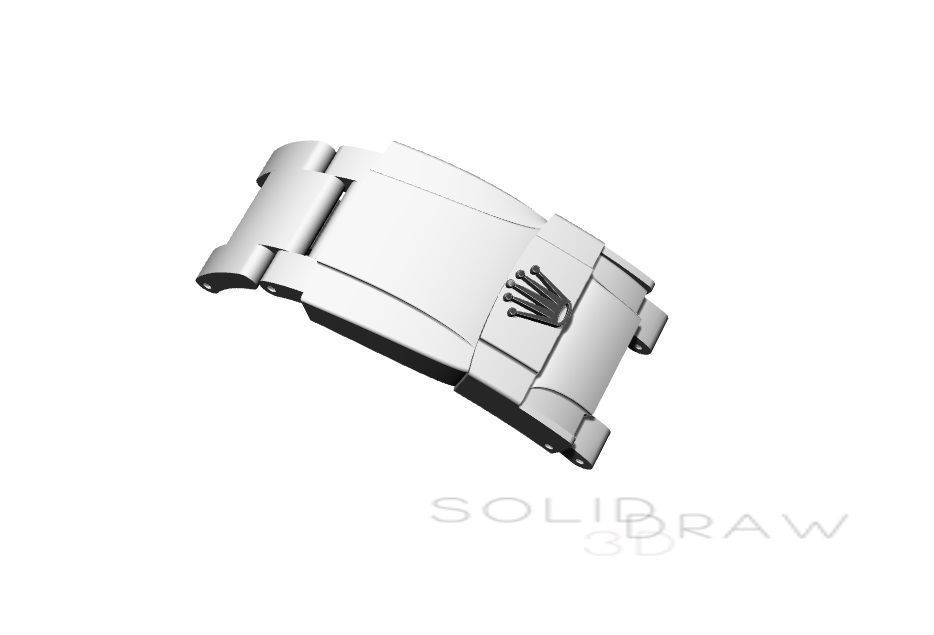 WATCH CROWNED DIAMONDS 3D PRINTABLE 3D print model_9