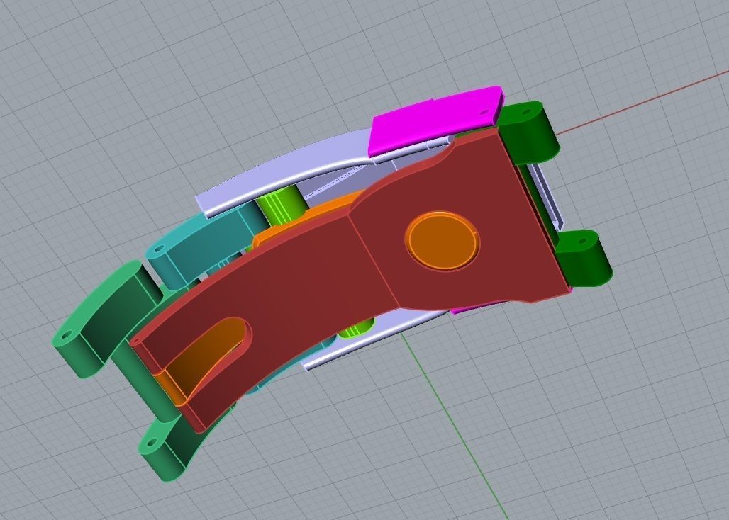 WATCH CROWNED DIAMONDS 3D PRINTABLE 3D print model_7