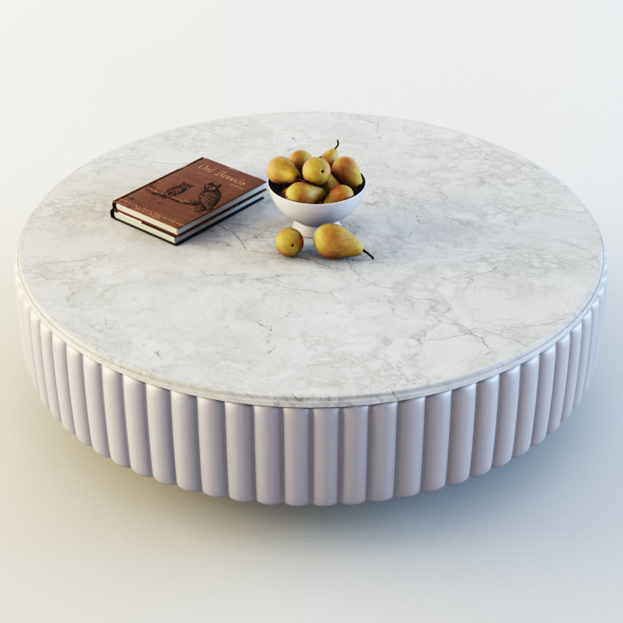 Coffee table Giove 3D model_2