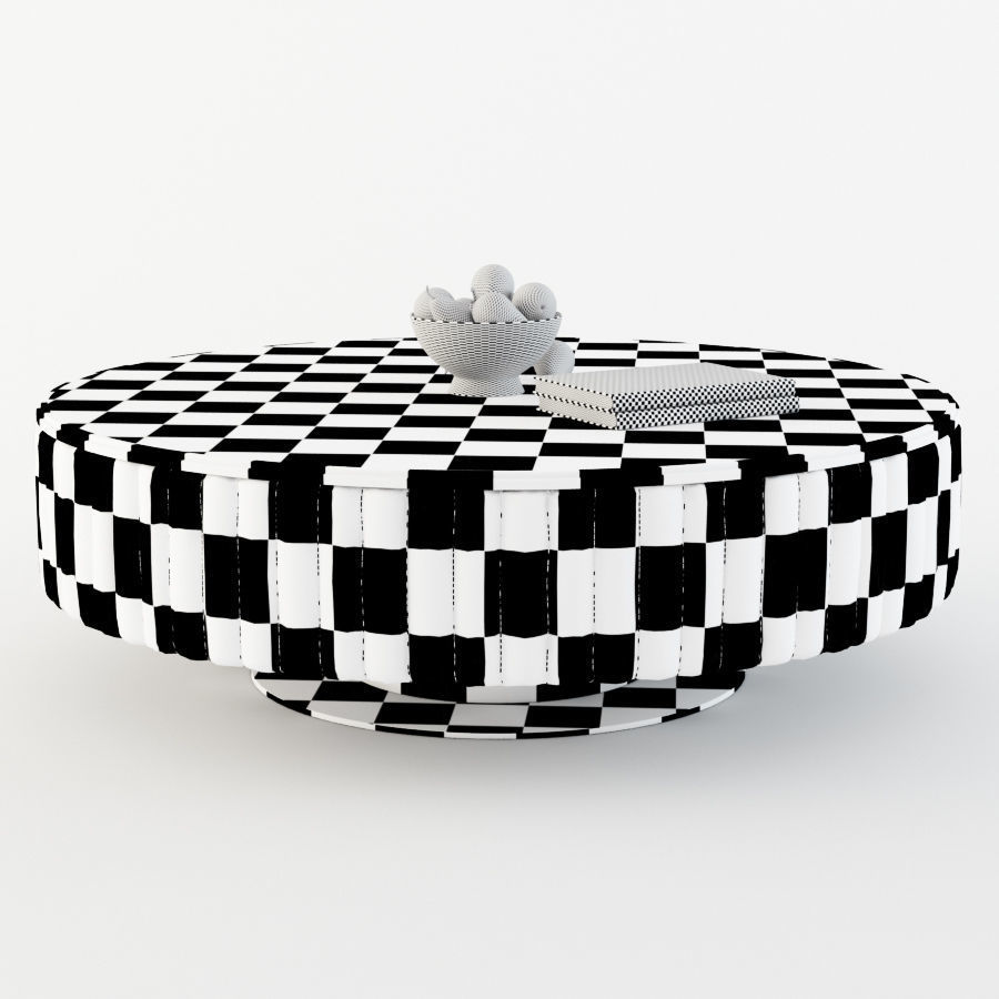 Coffee table Giove 3D model_7