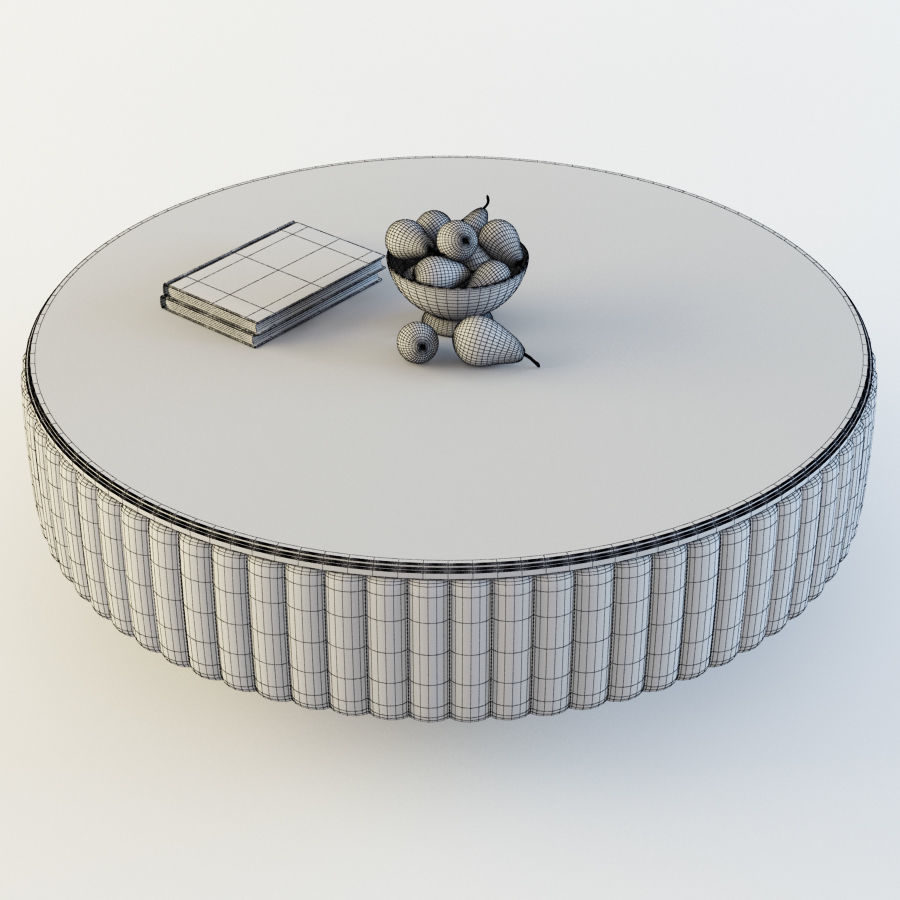 Coffee table Giove 3D model_5