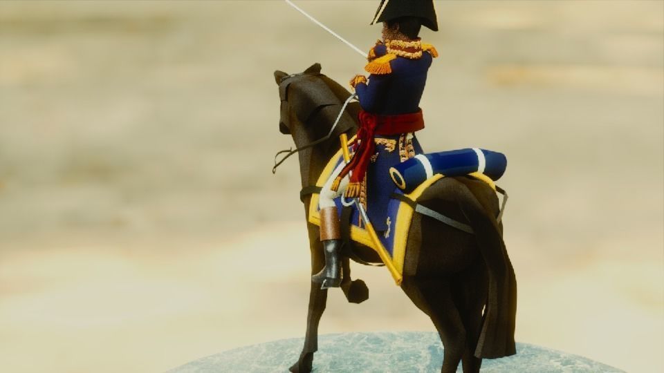 Toussaint LOUVERTURE General Governor of Saint Domingue 3D model_3