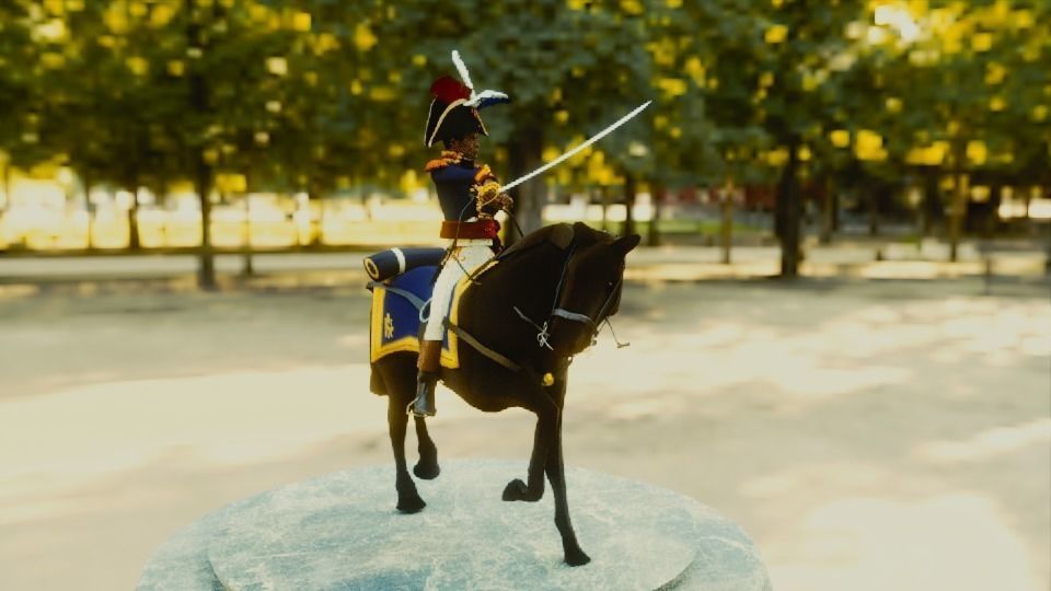 Toussaint LOUVERTURE General Governor of Saint Domingue 3D model_6