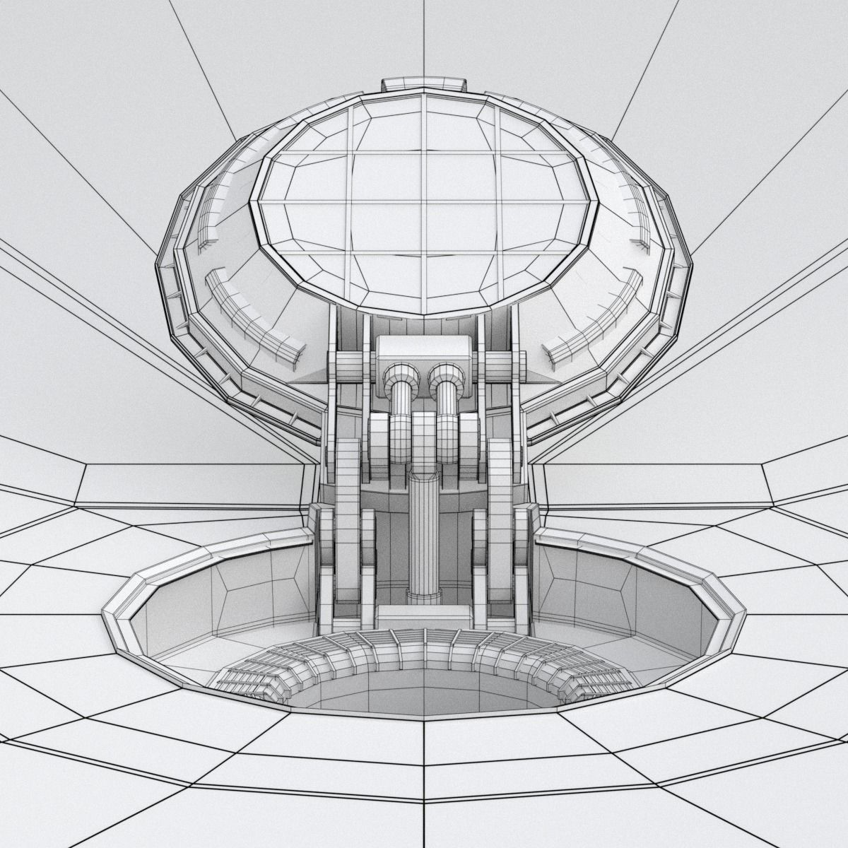 Missile Silo 3D model_8