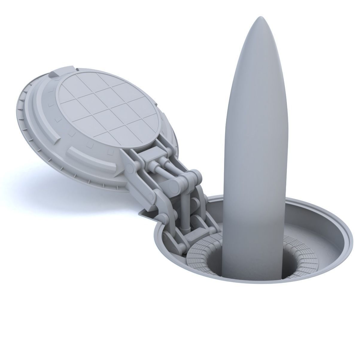 Missile Silo 3D model_5