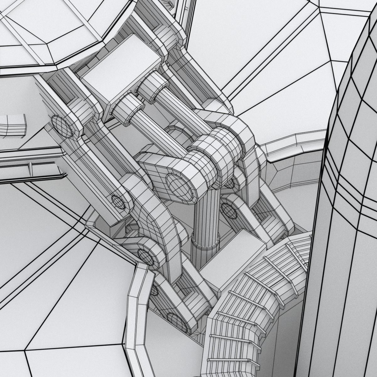 Missile Silo 3D model_9