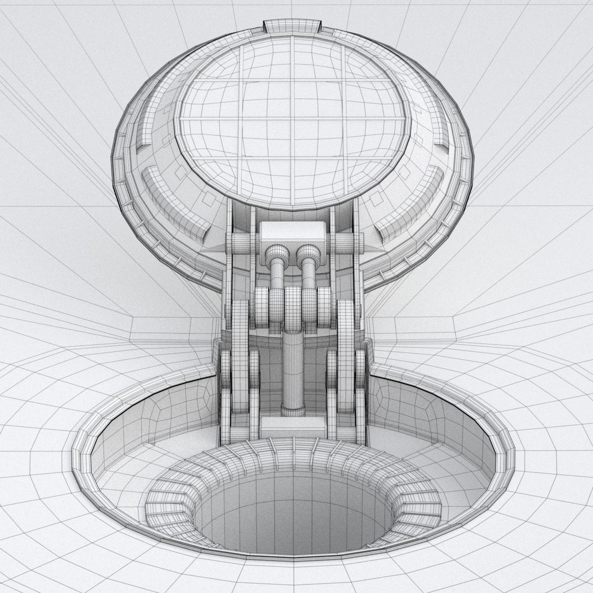 Missile Silo 3D model_10