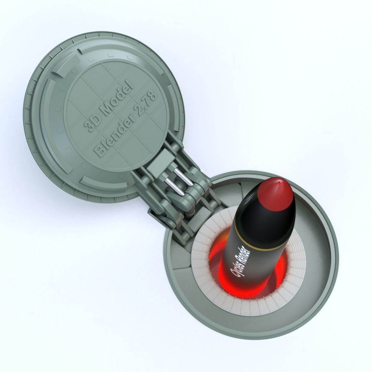 Missile Silo 3D model_1