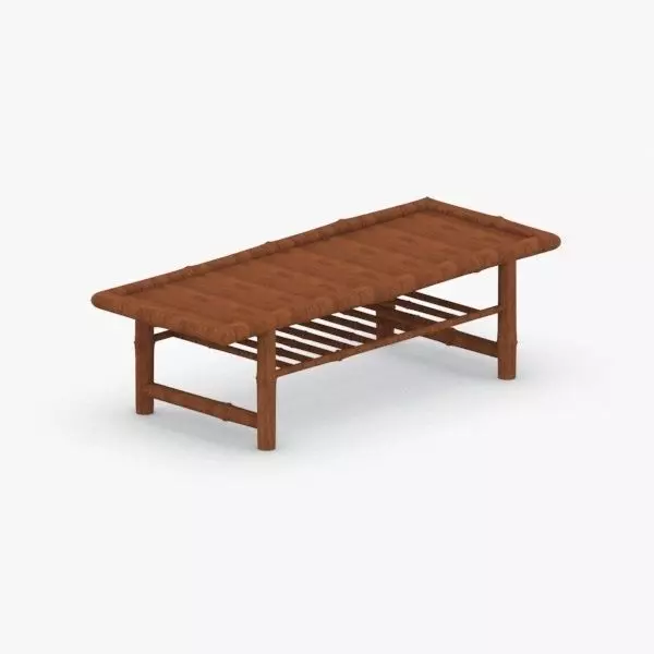 0432 - Coffee Table Low-poly 3D model_0