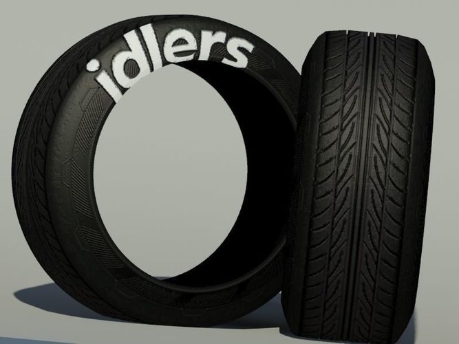 Uv Mapped Tyre 3D model CGTrader
