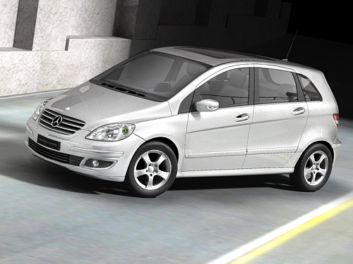 Mercedes B-class 2006-2007 3D model