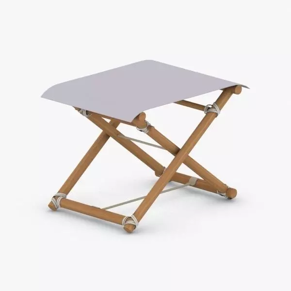 0438 - Folding Chair Low-poly 3D model_0